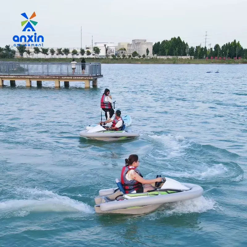 Power Tools Rental - Mini Jet Ski Elettrico Gonfiabile Anti-Ribaltamento