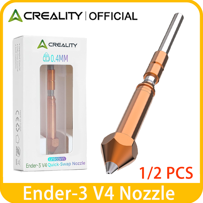Creality Printer Ender 3 - 1/2 Pezzi Ugello Originale Creality Ender
