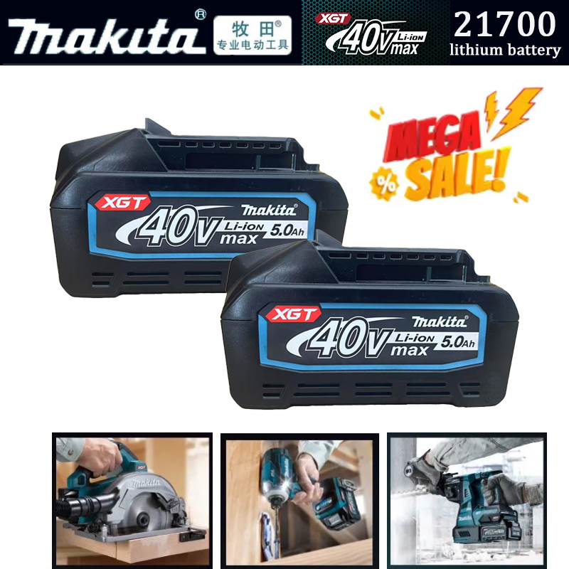 Makita Power Tools Xgt - Batteria Makita 40V Max 5.0Ah BL4050F
