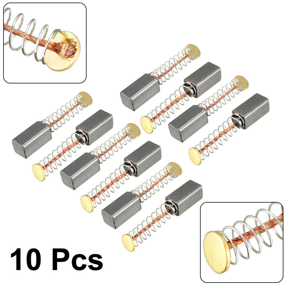 Power Quality Tools - 10 pz Spazzola di Carbone Carbone