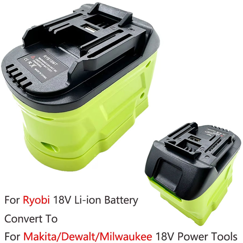 Power Tools Milwaukee - Adattatore batteria per batteria agli ioni