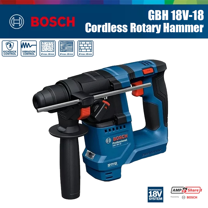 Bosch GBH 18V-18 Martello Perf - Hammer Drill Sds recensione e prezzo