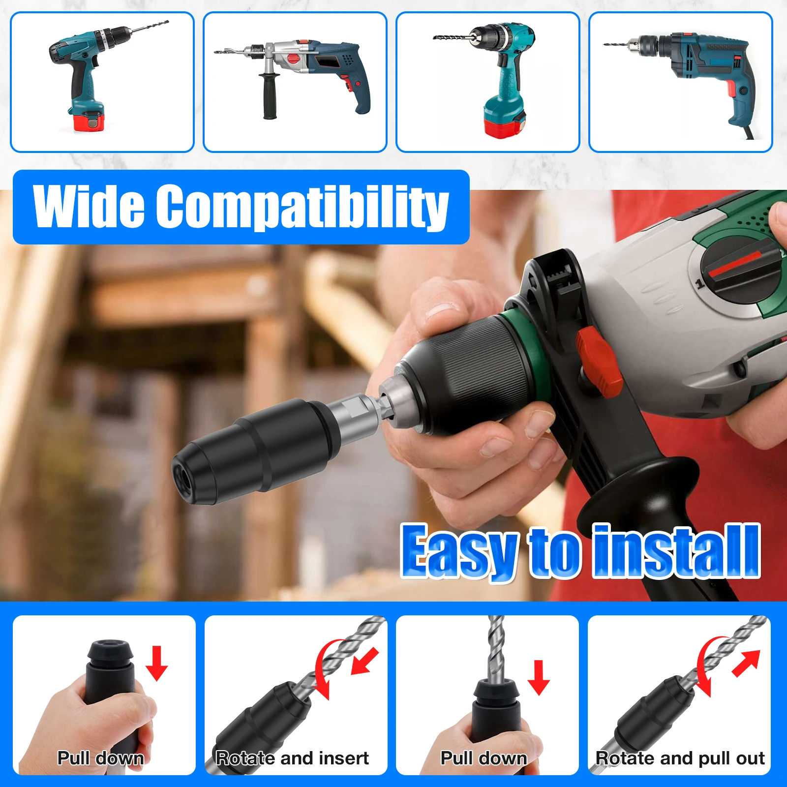 Adattatore SDS Plus a SDS Max  - Hammer Drill Sds recensione e prezzo