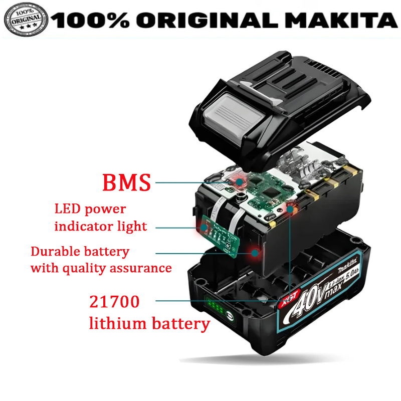 Batteria Makita 40V Max 5.0Ah  - Makita Power Tools Xgt recensione e prezzo