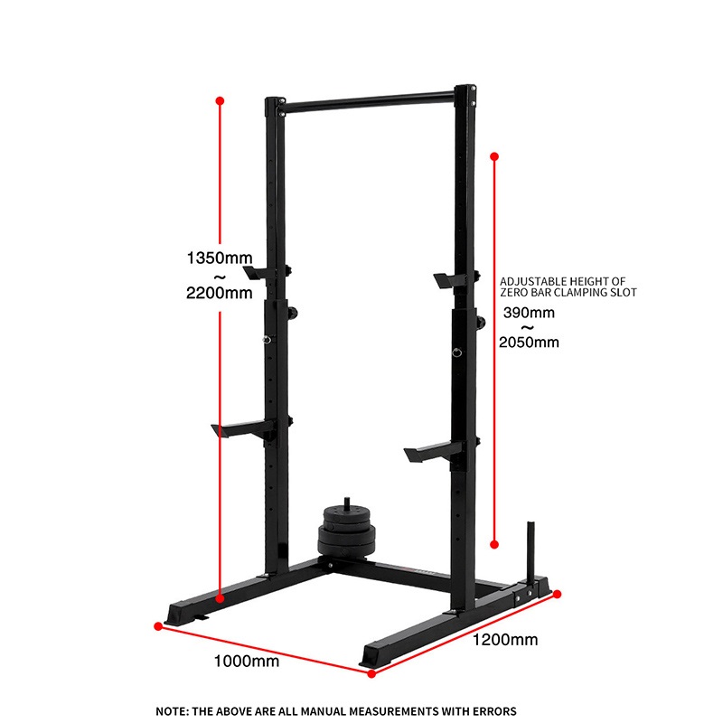Rack per Squat Regolabile di A - Power Quality Tools recensione e prezzo