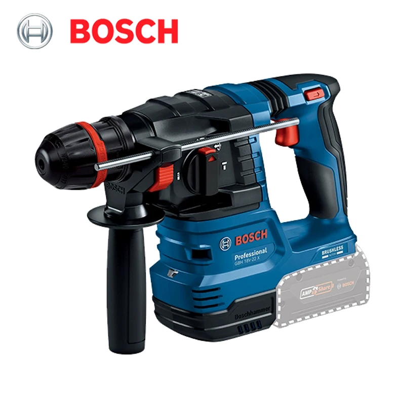 BOSCH GBH18V-22X Trapano Tasse - Hammer Drill Sds recensione e prezzo