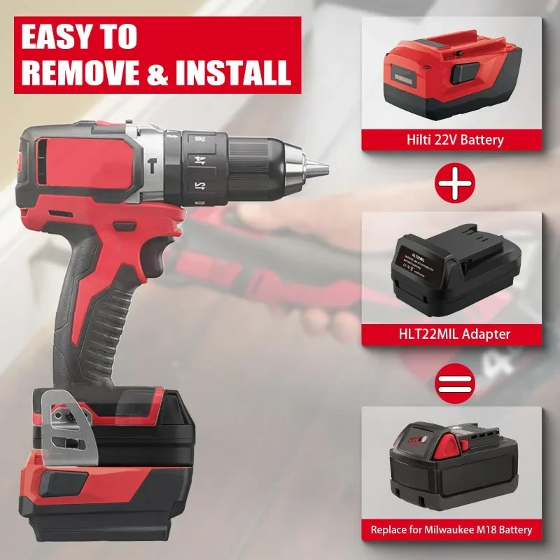 Adattatore batteria per utensi - Power Tools Hilti recensione e prezzo