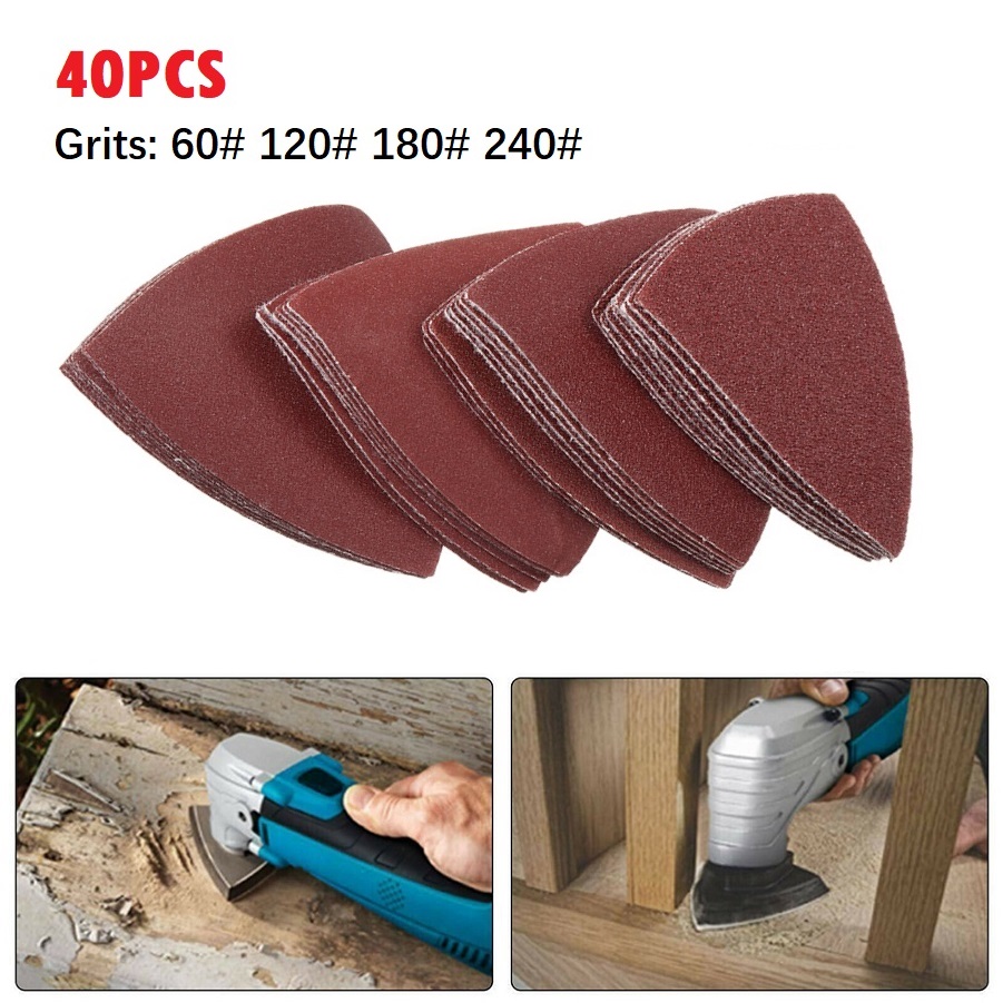 40 pz 80mm Triangolo di Ossido - Power Tools Aldi recensione e prezzo
