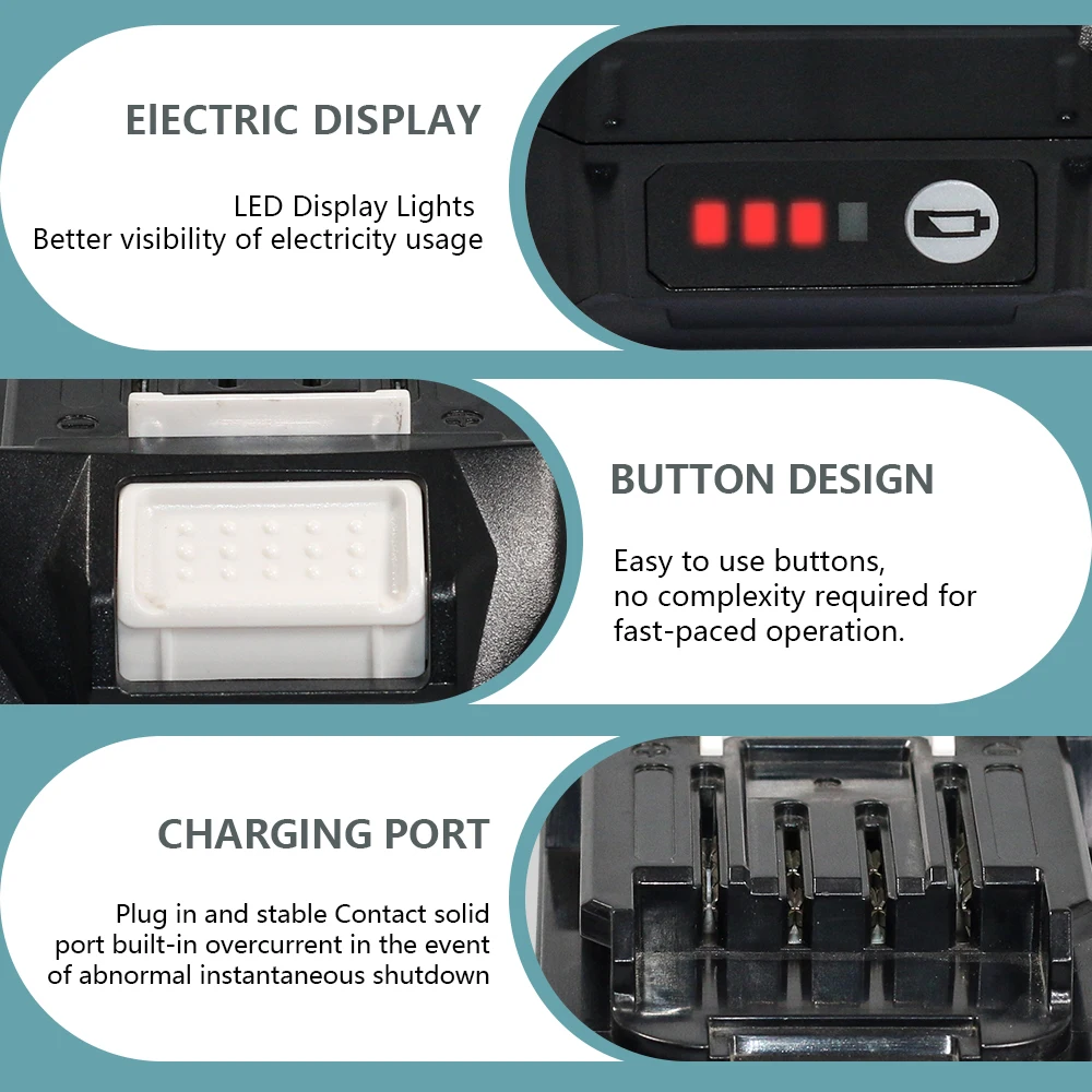 AERDU 40V 3000mAh per batteria - Makita Power Tools Xgt recensione e prezzo